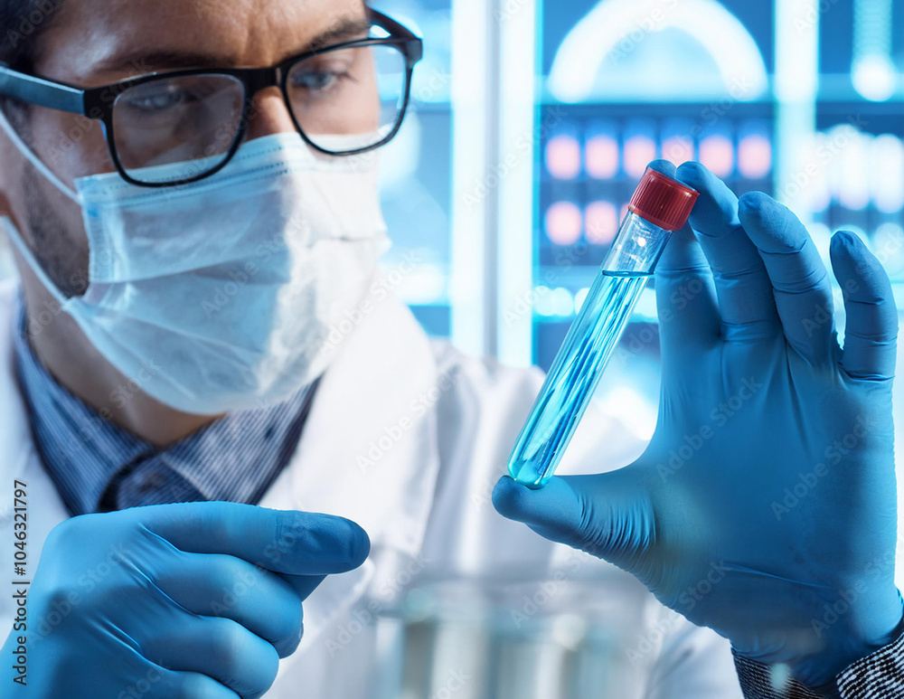 Ein Wissenschaftler im Labor