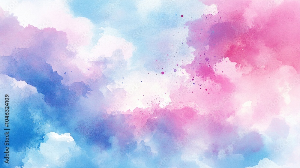 Clouds Watercolor Painting Clouds Watercolor Painting