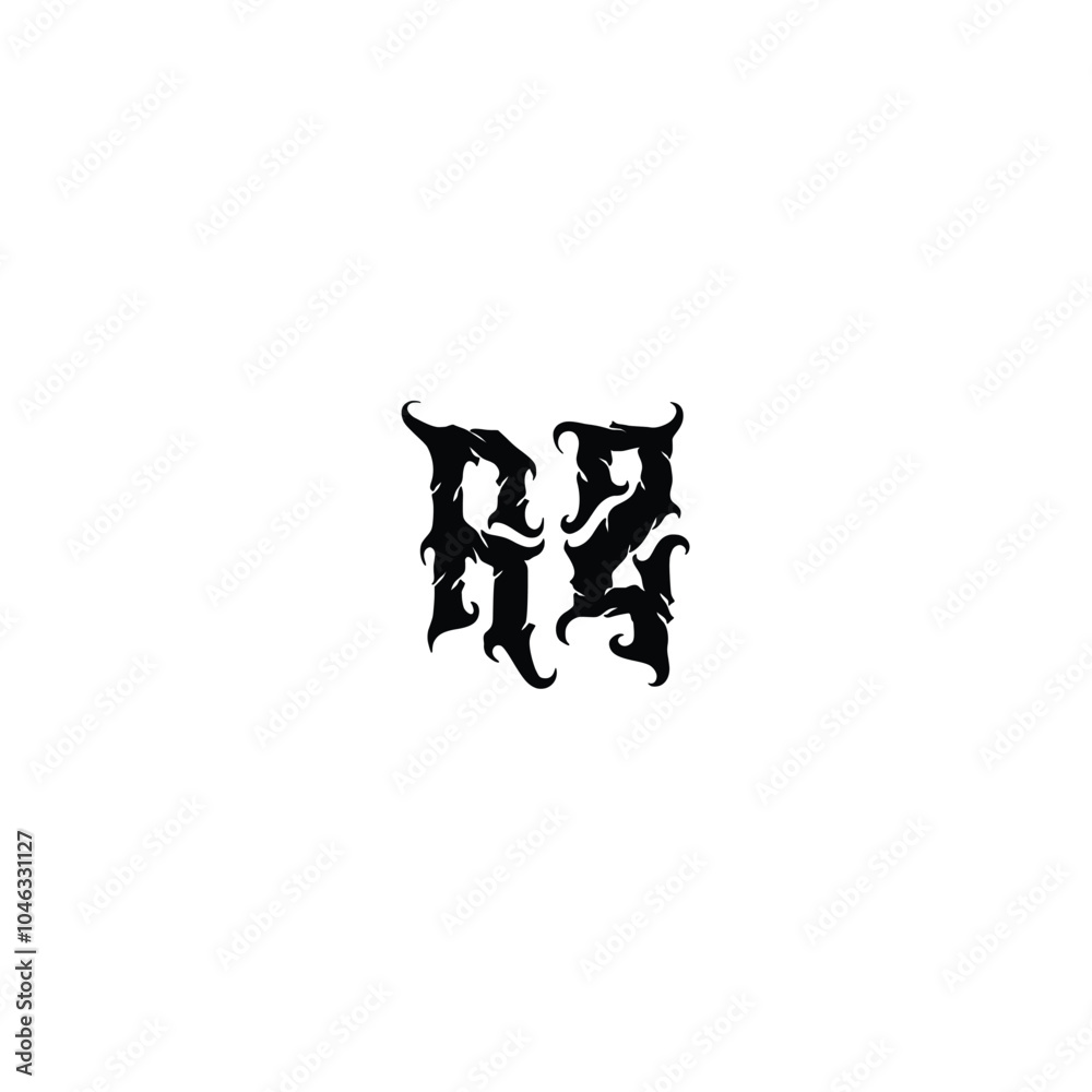 AZ monogram logo design letter text name symbol monochrome logotype alphabet character simple logo AZ monogram logo design letter text name symbol monochrome logotype alphabet character simple logo
