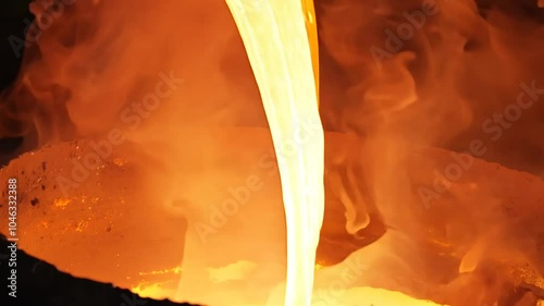 container new something pouring creating energy wellmetal out Concept heat molten process industrial foundry iron steel metallic liquid hot factory fire metallurgy plaster bandage furnace equipment m