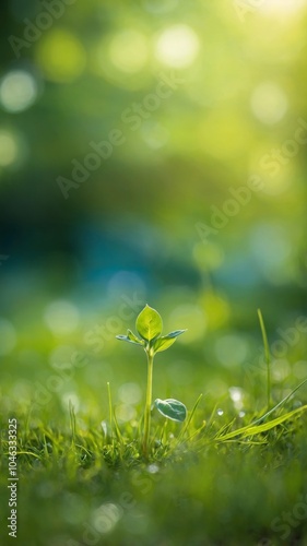 spring green background