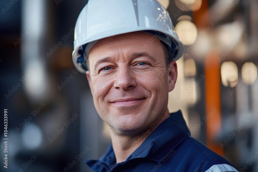 Man in Hard Hat Man in Hard Hat
