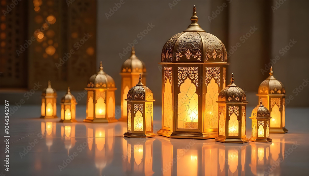 Obraz premium Middle eastern mosque architecture