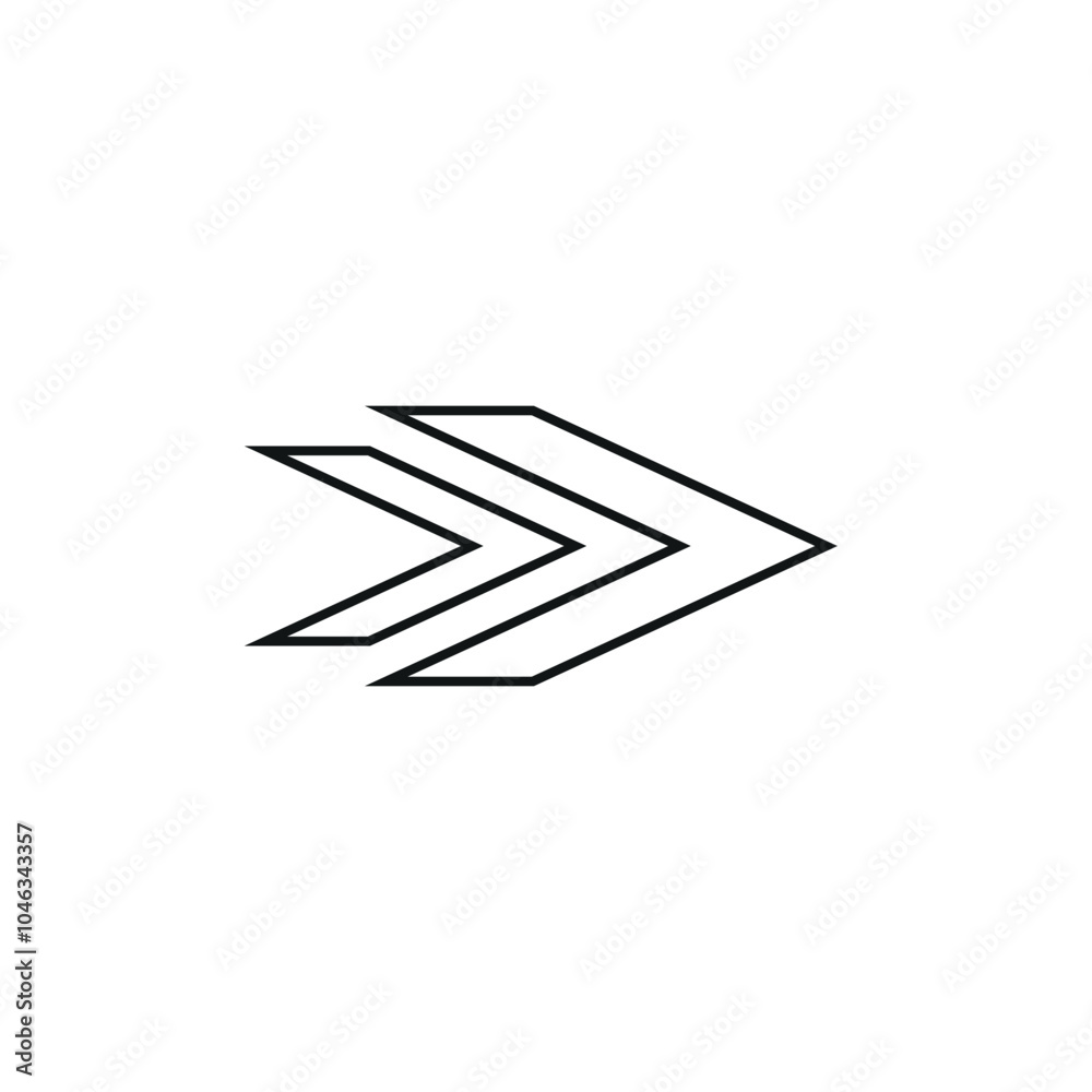 Arrow icon white background isolated image Arrow icon white background isolated image