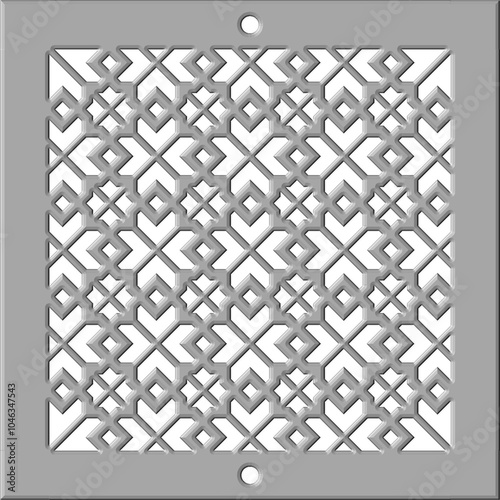 Arabic geometric pattern. I...