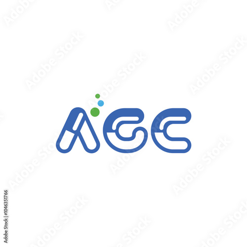 AGC medical logo design