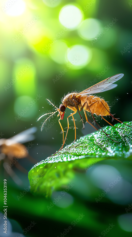 A close-up look at a fascinating insect the beauty of nature captured in detail A close-up look at a fascinating insect the beauty of nature captured in detail