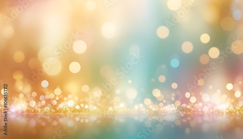 Wallpaper Mural Abstract Colorful Background with Bokeh Lights, Abstract background Torontodigital.ca