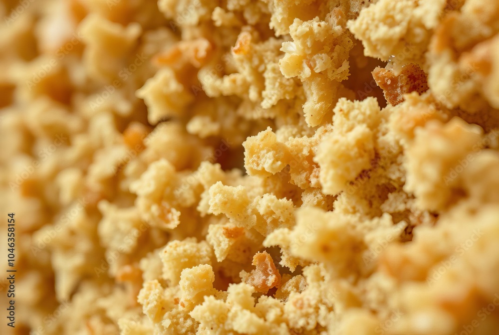 Macro Photograph of a Cake CrumbExtreme close up revealing the i Macro Photograph of a Cake CrumbExtreme close up revealing the i
