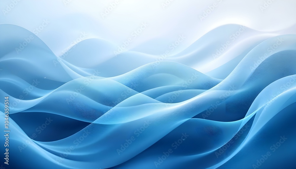 Blue abstract background. Green waves fluid background. Teal colored geometric background. Nature theme concept. abstract teal green background with wavy shapes Blue abstract background. Green waves fluid background. Teal colored geometric background. Nature theme concept. abstract teal green background with wavy shapes