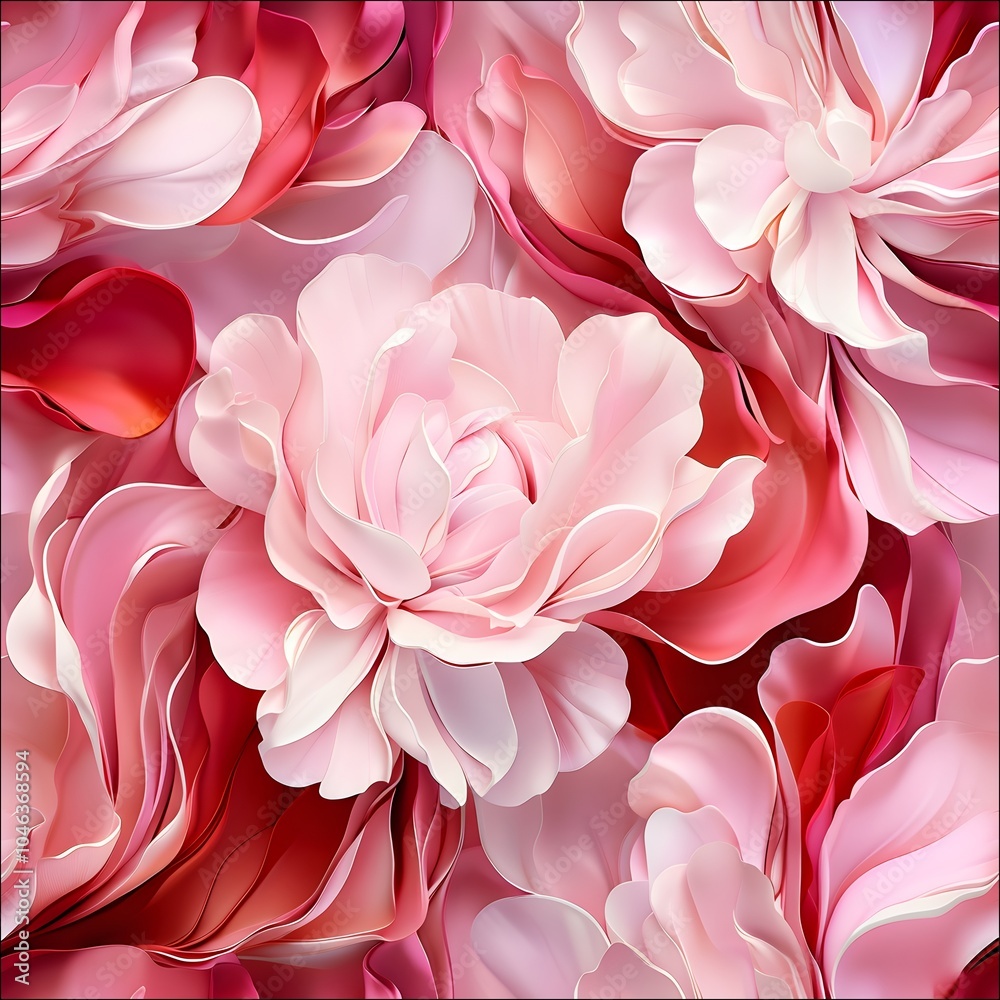 Peony (Wealth, Honor)_
A luxurious abstract design made of peony petals in soft pinks and reds. Peony (Wealth, Honor)_
A luxurious abstract design made of peony petals in soft pinks and reds.