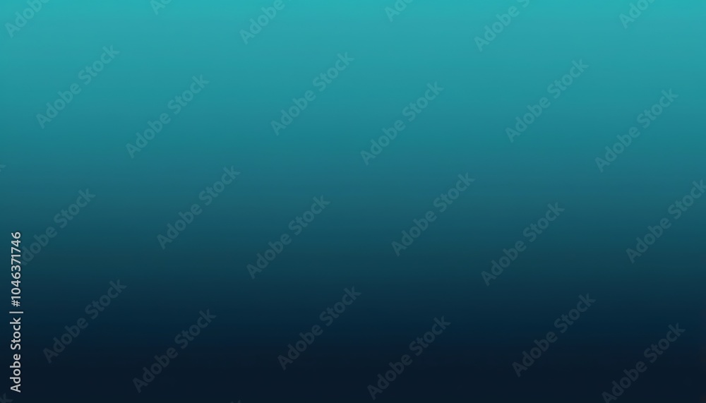 Obraz premium Teal to Dark Blue Gradient Background