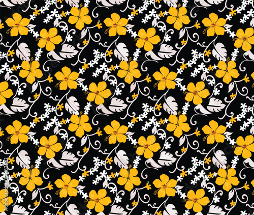 seamless artwork design for fabric