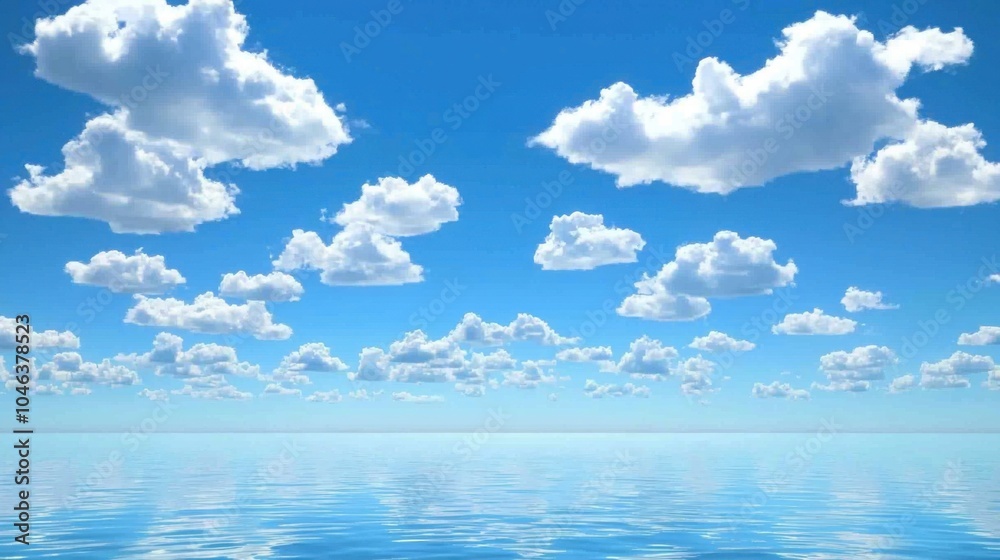 Azure Horizon: Sky Meets Sea in High-Definition Azure Horizon: Sky Meets Sea in High-Definition