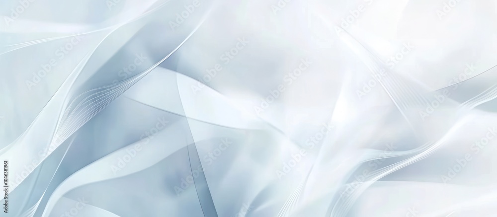 Abstract White and Grey Swirls Abstract White and Grey Swirls