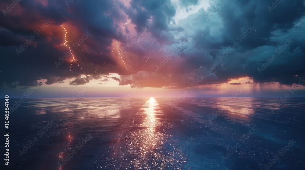 The abstract beauty of lightning is mesmerizing. The storm's power is seen in every flash and rumble. The abstract beauty of lightning is mesmerizing. The storm's power is seen in every flash and rumble.