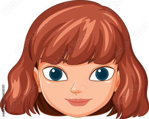 Smiling Woman with Brown Hair