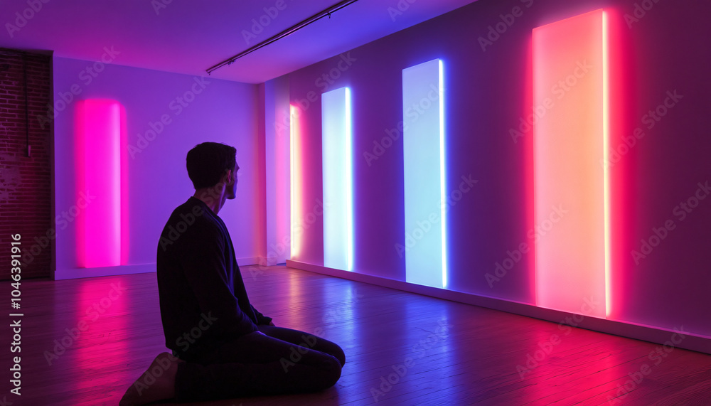 Minimalist and unique interior design in the house