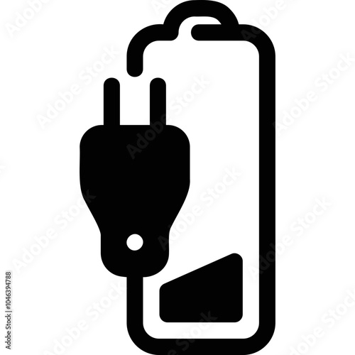 Simple vector icon battery