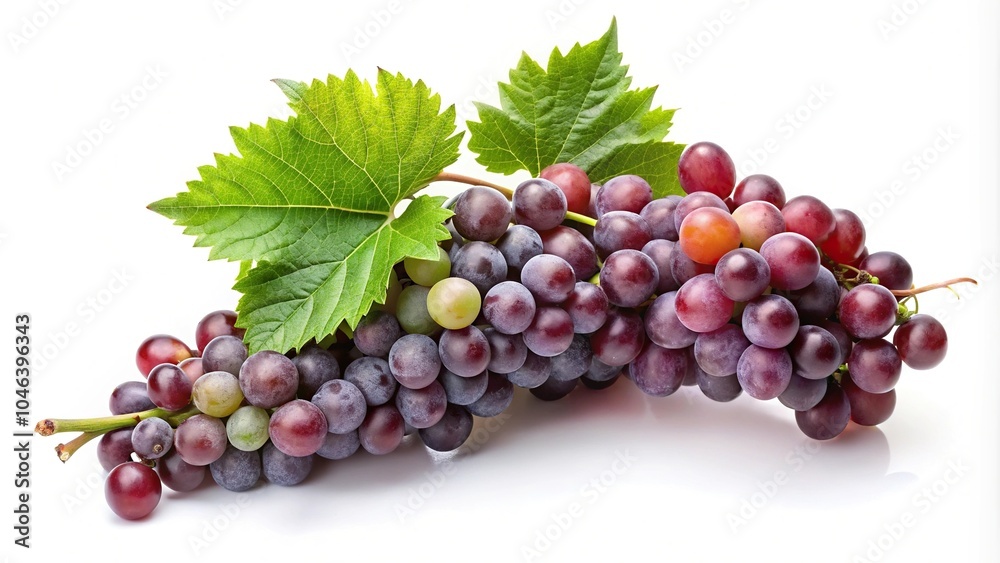 grapevine decoration on white background grapevine decoration on white background