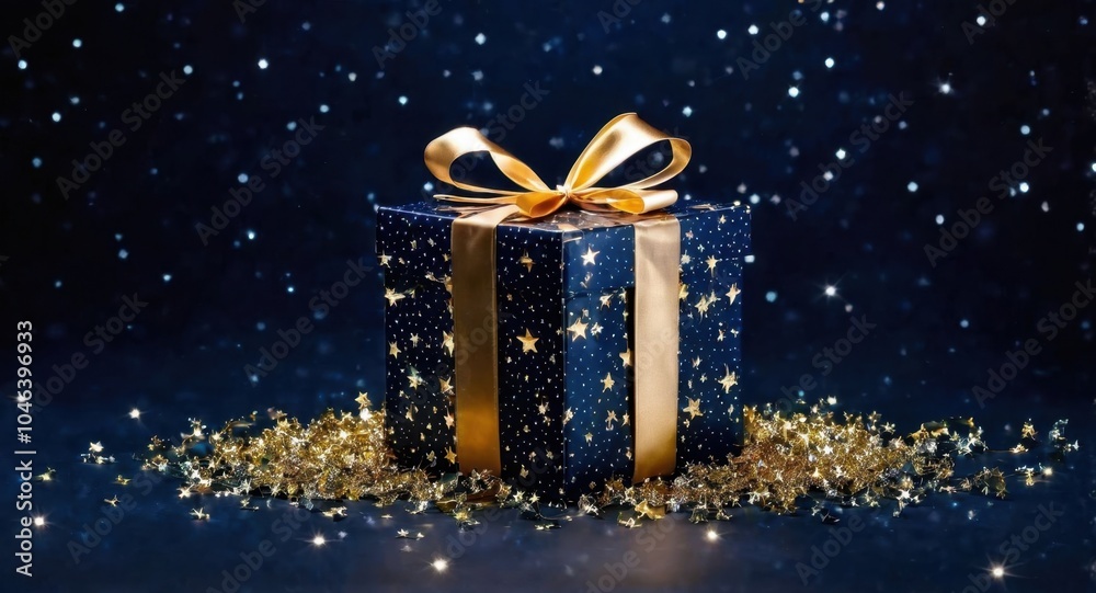 gift image on color background gift image on color background