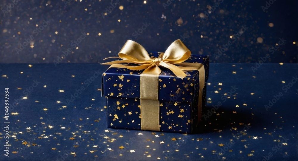 gift image on color background gift image on color background