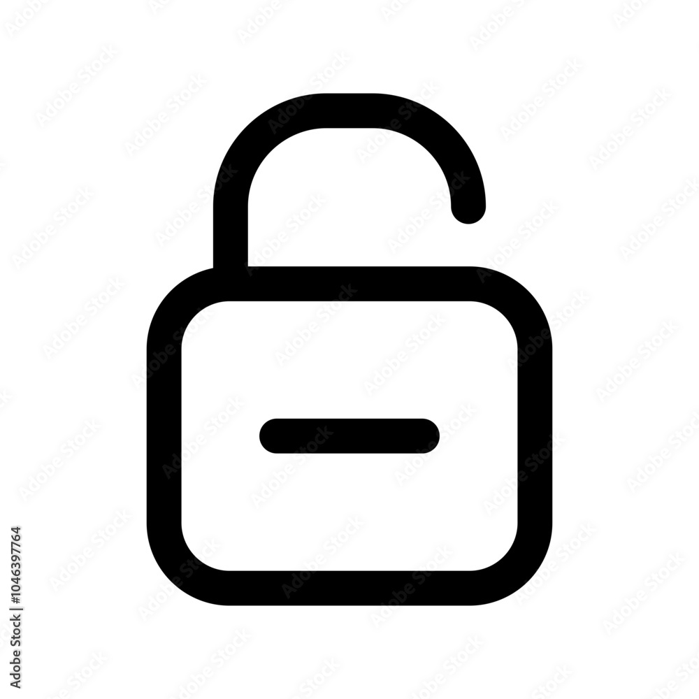 Lock Icon Vector Symbol Design Illustration Lock Icon Vector Symbol Design Illustration