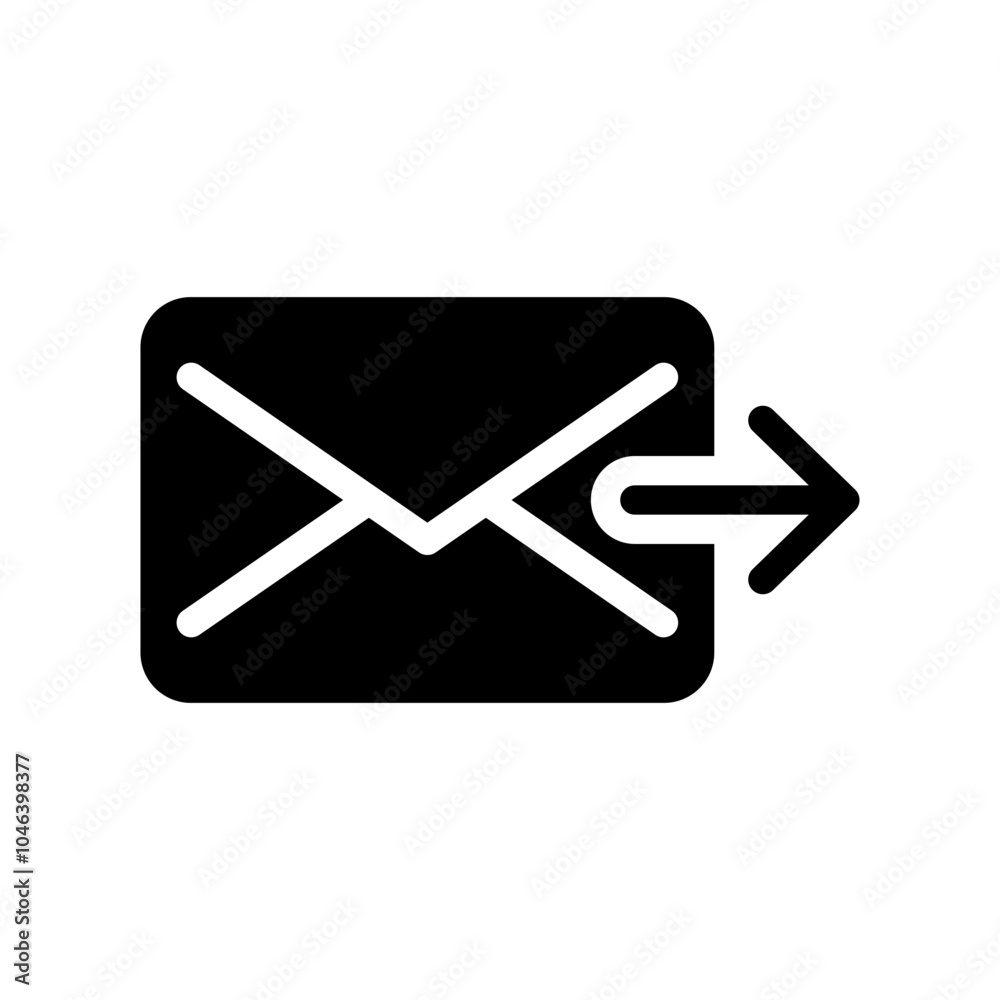 Send Mail Icon Vector Symbol Design Illustration Send Mail Icon Vector Symbol Design Illustration