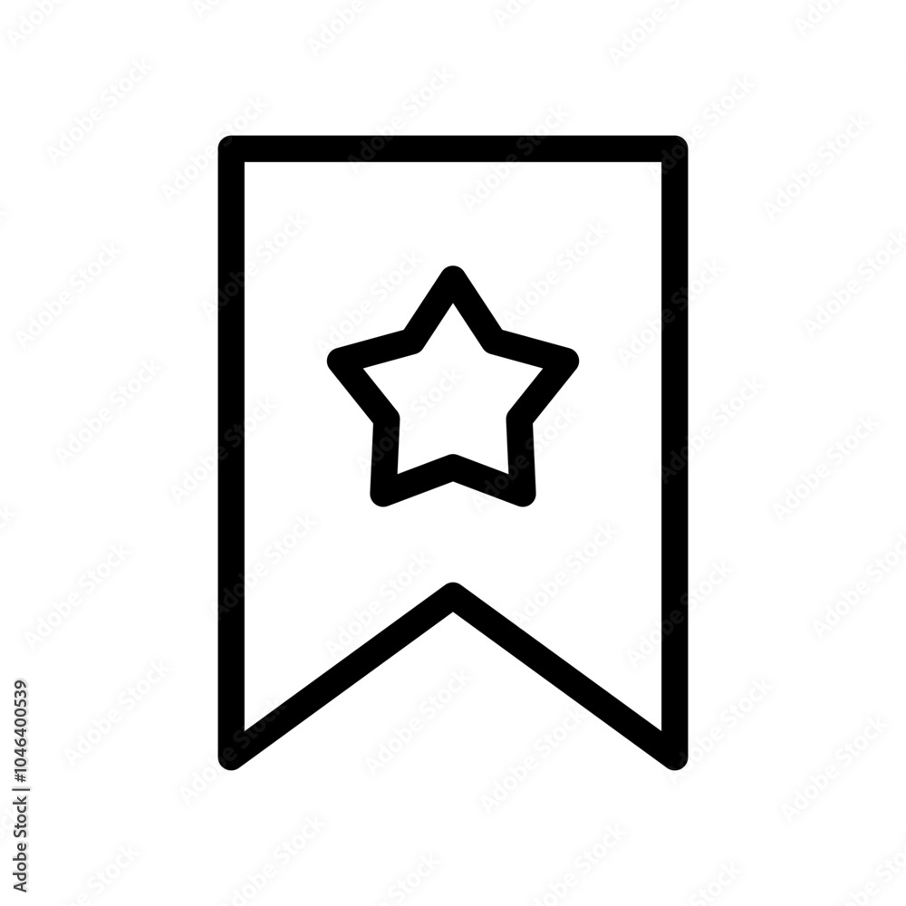 Bookmark Icon Vector Symbol Design Illustration Bookmark Icon Vector Symbol Design Illustration