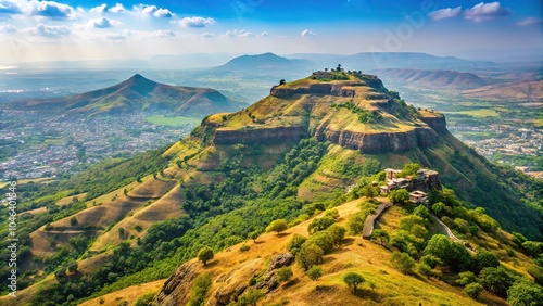 Exploring the dried hill surrounding Sinhagad Fort in Pune