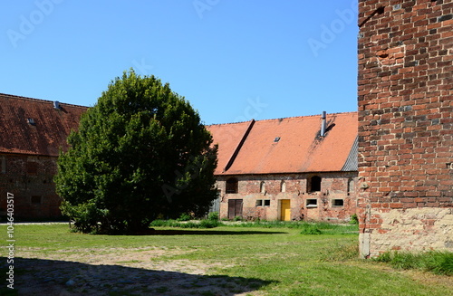 Historical Monastery in the Village Dambeck, Saxony - Anhalt