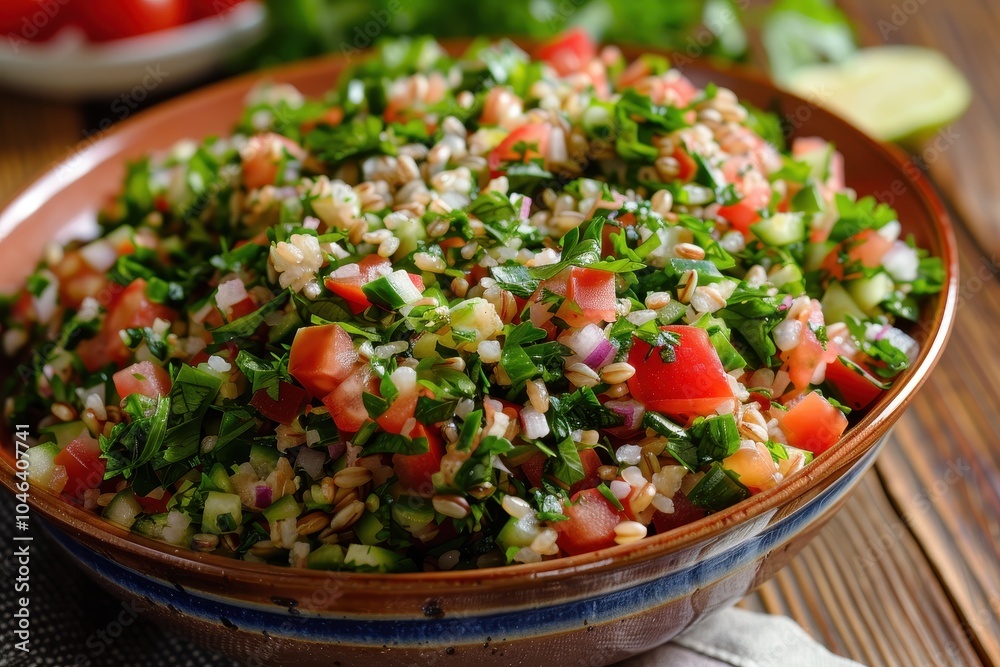 Barley tabbouleh Barley tabbouleh