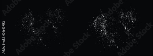 Vector snowflakes illustration snowfall falling snow background. snow flakes falling