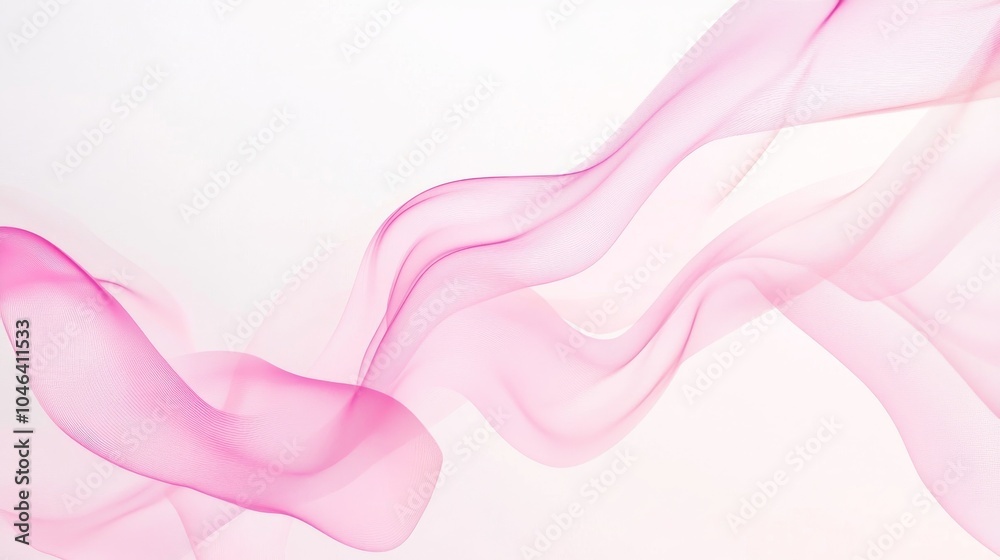 Photo of, Pink background with abstract waves and lines for design, banner template Photo of, Pink background with abstract waves and lines for design, banner template