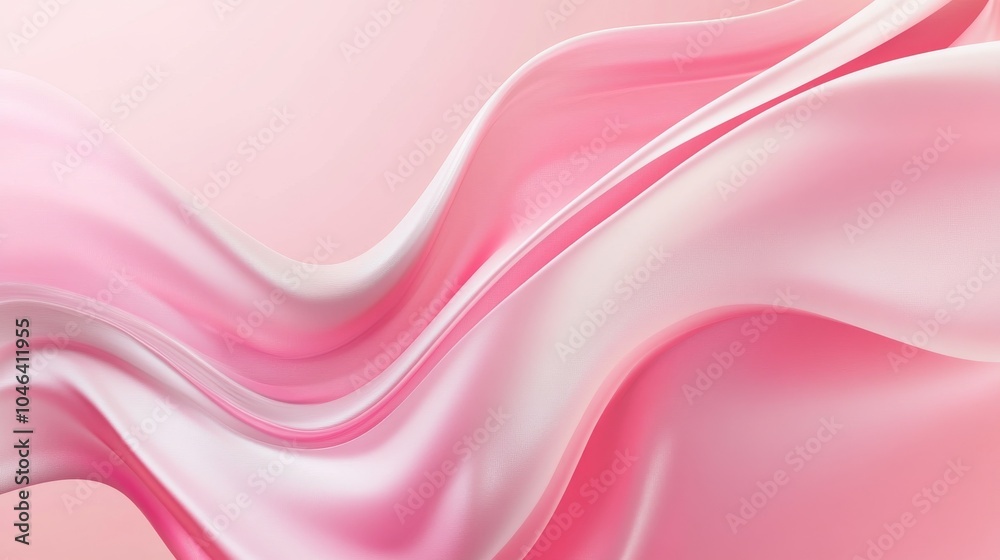 Photo of, Pink background with abstract waves and ripples for design, banner template Photo of, Pink background with abstract waves and ripples for design, banner template