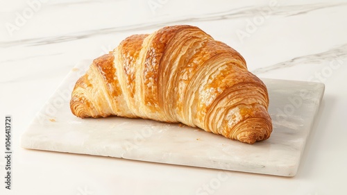 Artisan round croissants with a perfect balance of crisp and crumbly golden brown perfection.