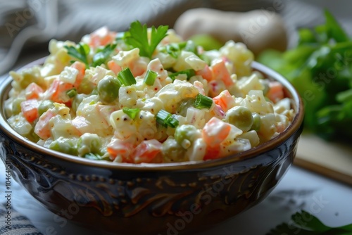 Classic Russian Olivier salad
