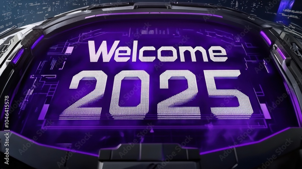 Obraz premium A futuristic countdown timer reaching midnight, as 
