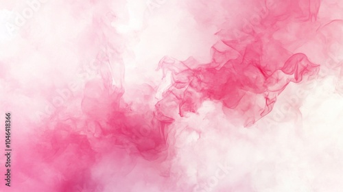 Soft pink and white watercolor background, delicate and artistic, ideal for weddings or romantic designs needing gentle feel.