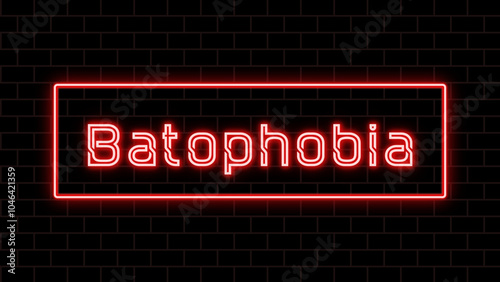 Batophobia のネオン文字 photo