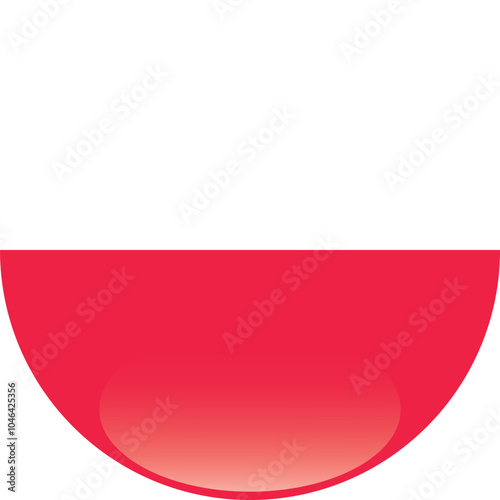 Free Download Sphere shaped national flag of the European country of POLAND - GFXLoad