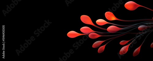 3D visualization of Lglutamine, highlighting its importance in muscle recovery and health, Lglutamine molecule, Health and fitness science