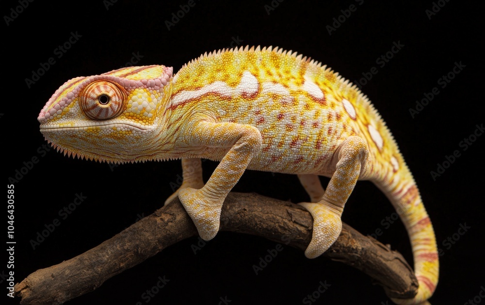 Obraz premium very beautiful chameleon macro 