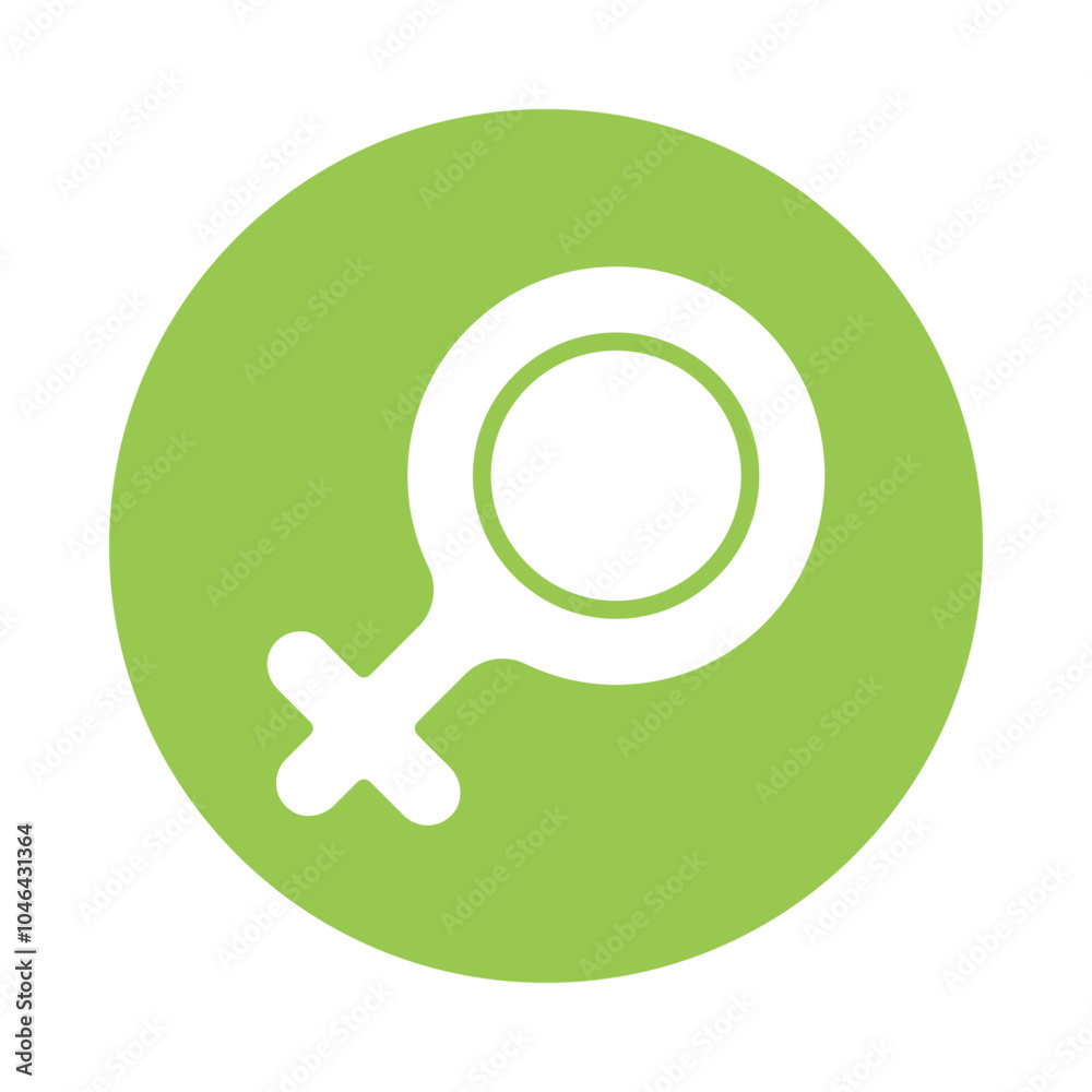 Woman sign vector Glyph Cricle Design icon. Cancer Symbol on White background EPS 10 File Woman sign vector Glyph Cricle Design icon. Cancer Symbol on White background EPS 10 File