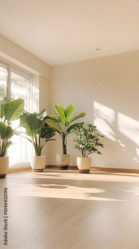 Fototapeta premium Indoor plant serenity