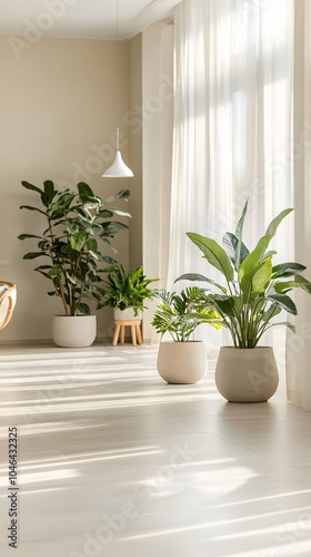 Serene indoor plants