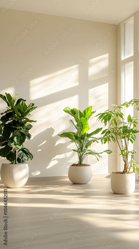 Fototapeta premium Lush indoor greenery