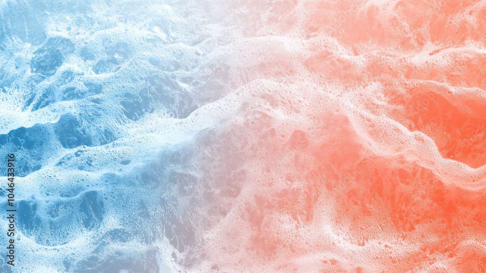 Fototapeta premium Soft Textured Ocean Wave Abstract