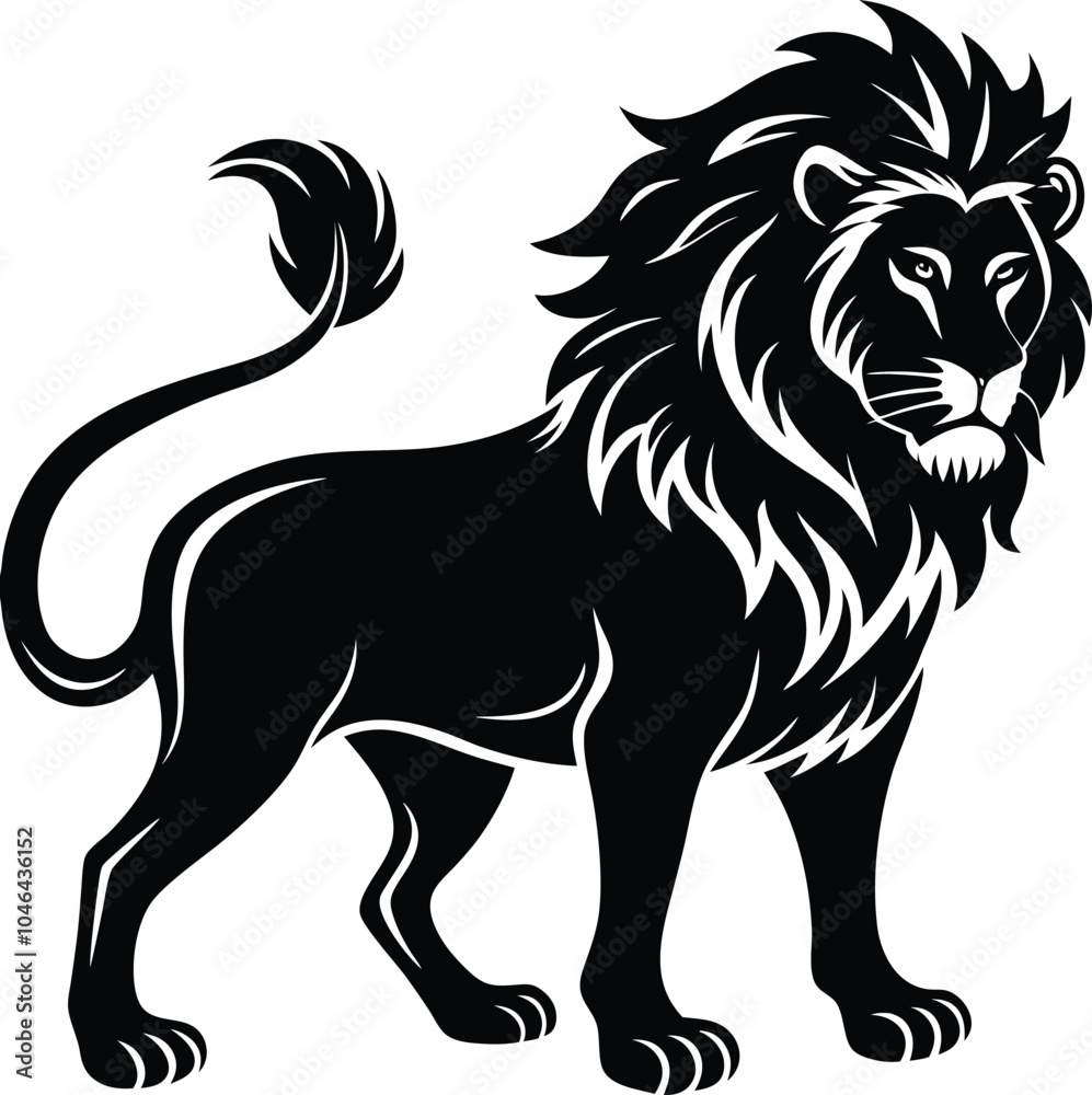 Lion Silhouette Vector