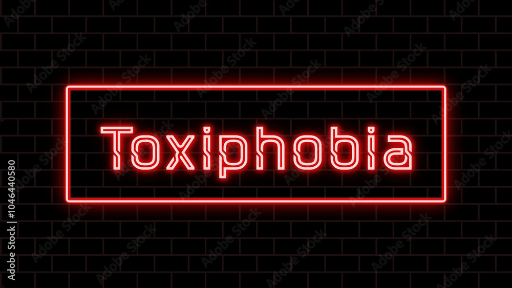 Toxiphobia のネオン文字 Toxiphobia のネオン文字